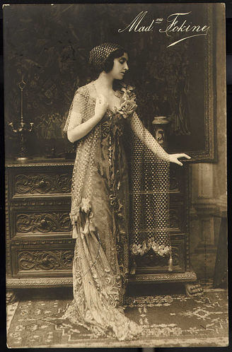 Фокины В.П., М.М., В.М. Письмо к Антоновой М.П. Италия, 1911.