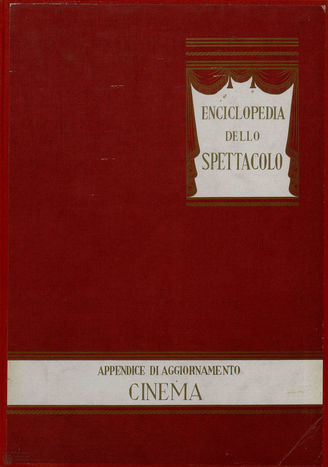 ENCICLOPEDIA DELLO SPETTACOLO. APPENDICE DI AGGIORNAMENTO. CINEMA