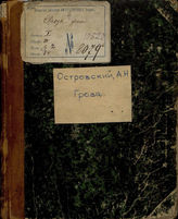 Островский А. Н. Гроза (начало XX в.)