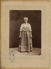 Фотографии с русских костюмов. 189? г.