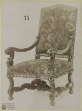 Бутафорская мебель Михайловского театра. 1898